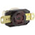 Hubbell Wiring Device-Kellems - HBL2730 - Nylon Polyester Bronze Brass Bronze Brass Black 480 VAC 30 A Receptacle|70116443 | ChuangWei Electronics