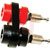 Mueller - BU-P2269 - 1000VDC 15A Ni PLD Brass 4mm Red/Blk Solder PanelMnt Dual Jack Banana Test Conn|70272519 | ChuangWei Electronics