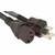 Volex Power Cords - 17504 10 B1 - 125 V 1875 W 0.38 in. (Nom.) 2 m SJT Plug 15 A Power Cord, Detachable|70115995 | ChuangWei Electronics
