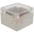 Bud Industries - PN-1331-C - PN Series 3.23x3.15x2.17In Gray/Clear Lid Polycarbonate,UL94HB Box-Lid Enclosure|70148405 | ChuangWei Electronics