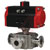Dwyer Instruments - WE33-CDA01-L1 - 3-WayTri-Clamp Stainless Steel Ball Valve  Flow Path E 1/2