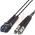Phoenix Contact - 1657106 - SCRJ/IP20 on FSMA/IP20 (1 meter) Assembled FO cable polymer fiber 980/1000 #m|70169780 | ChuangWei Electronics
