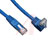 Tripp Lite - N204-003-BL-UP - Tripp Lite 3ft Cat6 Gigabit Up Angle toStraight Patch Cable Blue 3'|70590474 | ChuangWei Electronics