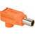 Amphenol Industrial - RL00571-25 - Orange 120A Tubular Lug w/Locking Feat. for 25 sq mm Cable 5.7mm Conn|70331316 | ChuangWei Electronics