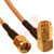 Amphenol RF - 135103-03-M0.75 - 0.75 Meters SMA Right Angle Plug to SMA Straight Plug on RG-316 DB cable|70369148 | ChuangWei Electronics