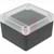 Box Enclosures - BEN-20PC-BLK - 3.35x3.15x2.16in Black/Clear Cover Flame Retard Polycarbonate NEMA4 Enclosure|70020472 | ChuangWei Electronics