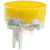 NKK Switches - AT4012EJ - YELLOW ROUND CAPS FOR INCANDESCENT LAMP Basic Lighted Pushbutton Lens; Switch|70192963 | ChuangWei Electronics
