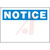 Panduit - PPS1420N443 - (blank) NOTICE Header Polyester Adhesive Sign|70387025 | ChuangWei Electronics