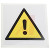 RS Pro - 8134435 - 100x100mm Hazard Warning General Danger Sign with Pictogram OnlyVinyl|70656032 | ChuangWei Electronics