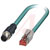 Phoenix Contact - 1408749 - NPL 0.5m Plug straight to RJ45 70C PUR 8-pos shielded M12 to RJ45 Ethernet|70276876 | ChuangWei Electronics