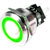 EAO - 82-6153.2134 - Gold 22mm Mnt SS Flush Grn 24V LED Ring 5A 250VAC SPDT Switch, Pushbtn|70592869 | ChuangWei Electronics