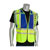 Protective Industrial Products - 302-PSV-BLU-2X/5X - 2x1in. Reflec. Blue Zipper Closure Brkwy Police ANSI 207 PSV Vest|70601517 | ChuangWei Electronics