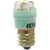 SloanLED - 160-605 - 30 Deg 2250 mcd 25 mA 60 VAC/VDC Clear Ultra Green Cand Screw T-4 1/2 Lamp, LED|70015555 | ChuangWei Electronics