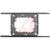 Bogen Communications, Inc. - TB8 - UL Listed Speaker Flush 2 ft. (W) Plenum Tile Bridge|70146595 | ChuangWei Electronics