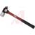 Apex Tool Group Mfr. - 11429 - Forged Head W/Polish Pole,Pein Fiberglass 15 in. L 32 Oz Ball Pein Hammer Plumb|70220223 | ChuangWei Electronics