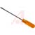 Apex Tool Group Mfr. - R5168 - Amber Handle 5/16 In. X 8 In. Regular Round Blade Screwdriver Xcelite|70222947 | ChuangWei Electronics