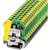 Phoenix Contact - 0442024 - Green-YL 8.2mm W 20-8 AWG .5-6 sq.mm Screw Ground DIN Rail Term Blk Conn|70054998 | ChuangWei Electronics