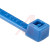 HellermannTyton - T50R6C2 - 100/pkg Blue PA66 50lb Tensile Strength 8