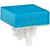 NKK Switches - AT485GB - BLUE SQUARE SNAP-ON CAPS Lighted Pushbutton Switch|70192919 | ChuangWei Electronics