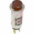 VCC (Visual Communications Company) - 32R-2111T - 6 in. Nickel Plated Brass 1/3 W 125 V 1/2 in. Red Press Fit Indicator,Pnl-Mnt|70214065 | ChuangWei Electronics