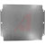 Altech Corp - 155-015 - 11.02 in. Silver Gray Polyurethane Cast Aluminum, Al Si 12 Plate, Mounting|70075208 | ChuangWei Electronics