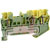 Phoenix Contact - 3031144 - Green-Yel 4.2mm W 28-16AWG 2 SpringCage FeedThru DIN Rail Term Blk Conn|70169228 | ChuangWei Electronics