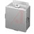 Hoffman - A606NF - IP66 Clamp cover 6.0 x 6.0 x 4.0 in. Steel Gray Junction Box Enclosure|70303793 | ChuangWei Electronics