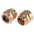 RS Pro - 608957 - M25 Natural finish brass cable gland|70640318 | ChuangWei Electronics