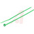 RS Pro - 233354 - 203mmx2.5 mm Green Nylon Non-Releasable Cable Tie|70637484 | ChuangWei Electronics