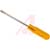 Apex Tool Group Mfr. - R5166BK - Amber Handle 5/16 In. X 6 In. Regular Round Blade Screwdriver Xcelite|70222946 | ChuangWei Electronics