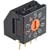 NKK Switches - FR01FR10H-S - Right Ang 10 Decimal POS Real Coded Screwdriver Actuation DIP Rotary Switch|70192988 | ChuangWei Electronics