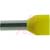 Allied Terminals - TE6014-YELLOW - Insulated Yellow 10 AWG Twin Entry Ferrule|70053925 | ChuangWei Electronics