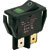 Marquardt Switches - 1555.3108 - QC O Legend Green 230V Illum 250VAC 16A 20A IP40 ON-OFF DPST Rocker Switch|70458866 | ChuangWei Electronics