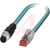 Phoenix Contact - 1406056 - 2 m Cable assembly with a 4 Pole M12 Connector Plug and a RJ45 Plug|70001024 | ChuangWei Electronics