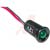 SloanLED - 252-26 - 6 IN. LEADS BLACK ALUMINUM 0.3125 IN. HOLE 2V ULTRA BLUE T1-3/4 INDICATOR, LED|70015344 | ChuangWei Electronics