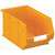 RS Pro - 4844062 - 130mmx150mmx240mm Yellow Plastic Stackable Storage Bin|70614764 | ChuangWei Electronics