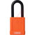 ABUS USA - 74/40 MK ORG - Orange MK Shackle 1-1/2in H 1/4in Dia 1-1/2in W 6 Pin Plastic Covered Padlock|70566914 | ChuangWei Electronics