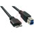 Qualtek Electronics Corp. - 3023021-02M - 30/30/24 AWG 2 meters Black USB 3.0 micro A male to B male|70407734 | ChuangWei Electronics