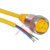 TURCK - RKM 30-0.5M - U2027-30 Yellow PVC 0.5 Meter 3 Wire 7/8-16UN Female Straight Cordset|70266783 | ChuangWei Electronics