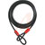 ABUS USA - 10/500 - 16 ft L 3/8 in Dia Black PVC Coated Braided Steel Non-Coiled Cable|70567037 | ChuangWei Electronics