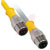 TURCK - KB 3T-4 - PVC 4 meters 3 cond. 1/2-20 Female to Cut-end; Yellow Cordset|70035465 | ChuangWei Electronics