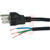 Volex Power Cords - 17629 10 B1 - RUBBER INSULATION 14AWG 3 CONDUCTOR 9' POWER SUPPLY CORD|70116058 | ChuangWei Electronics
