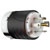 Pass & Seymour - L2130P - BLK/WHT 120/208V 30A NEMA L2130 2Pole 5Cond CablePlug StraightBlade Elect Conn|70271106 | ChuangWei Electronics