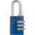 ABUS USA - 145/20 BLUE - Blue Shackle 3mm Dia 22.5mm W 52.5mm H 3 Dial Combo Padlock|70567041 | ChuangWei Electronics
