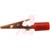 Adaptive Interconnect Electronics, Inc - 502000C_R - RED 10 AMP HANDLE SCREW WITH BARREL SOLID COPPER ALLIGATOR CLIP|70062231 | ChuangWei Electronics
