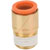 SMC Corporation - KQ2S09-35AS - Push In 5/16 in NPT 1/4 Male Pneumatic Straight Threaded-to-Tube Adapter|70247270 | ChuangWei Electronics