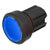 EAO - 45-2T07.10J0.000 - 22.5mm Blue LED Front Face Illum Trans Clear Black Plastic Actuator Indicator|70734710 | ChuangWei Electronics