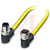Phoenix Contact - 1406099 - 0.5 m Plug angled M12 to Socket angled M12 8-pos.105C PVC M12|70276899 | ChuangWei Electronics