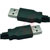 Amphenol Pcd - USB2AA100PUHFFR - pu jacke foil&braid 1pr 28awg+2 24awg 1.0m cable usb plug to usb plug cable assy|70026680 | ChuangWei Electronics