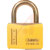 ABUS USA - T84MB/40 KD YLW - Yellow KD Shackle 13/16in H 1/4in D 1-13/16in W 4 Pin Vinyl Casing Brass Padlock|70567137 | ChuangWei Electronics
